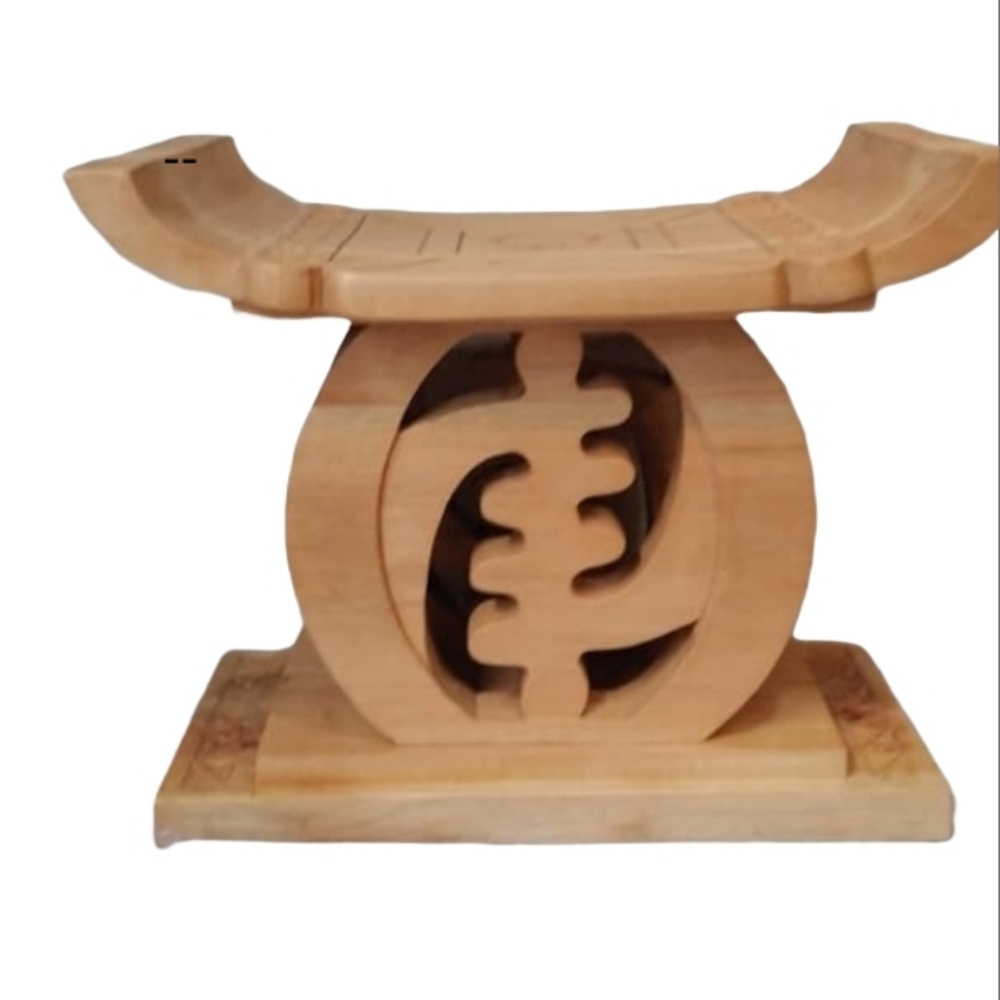 Gye Nyame Ashanti Stool